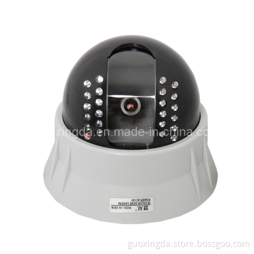 700tvl Megapixel Lens IR Camera Indoor Dome Camera (HX-3303K)